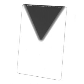 KANI 角型フィルター 変形ND8 インバーテッドトライアングル GND 0.9 100x150mm (減光効果:3絞り分) / レンズフィルター 角形