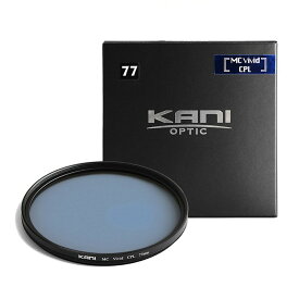KANI CPLフィルター プレミアムビビッドサーキュラーPL 77mm CPL / 円偏光 PL レンズフィルター