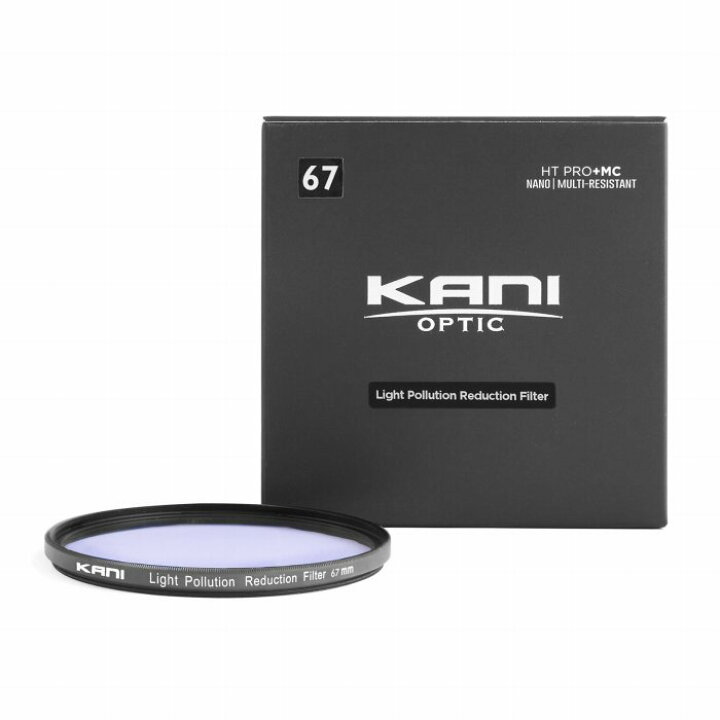 楽天市場】KANI 光害カットフィルター LPRF 67mm / レンズフィルター 