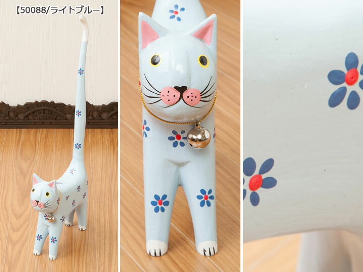 楽天市場】【7%オフクーポン解禁】バリネコ バリ猫 猫 置物 トイレット 