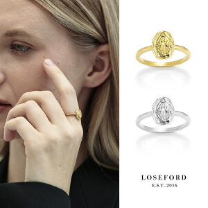 【LOSE FORD 公式】 ハワイアンジュエリー レディースリング スクロール シグネット スクエア ハワジュ 十字架 クロス メンズ レディース ペア ゴールド シルバー ステンレス 金属アレルギー 31