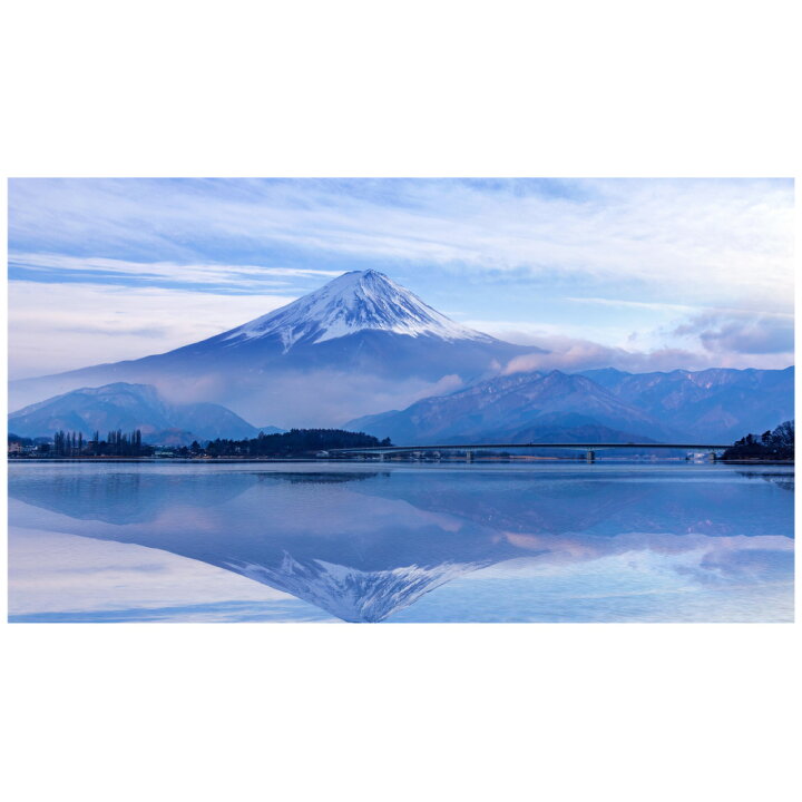 楽天市場 Mu3アクセント壁紙 富士山 湖 ウォールステッカー 日本製 青 空 旅行 写真 ポスター シール アート ウォールステッカー専門店ルッカ