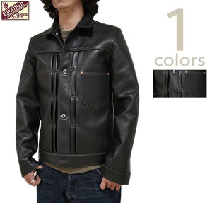 ���C�c�[���U�[�@Y'2 LEATHER�@EB-140-T�@Horse Hide 1st Type Jacket WW2 Model�@[ Eco Horse Black (Tea Core) ] [ �n�v ] [ ���c ] [ �v�W���� ] [ �A���J�W ]