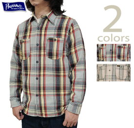 フェローズ Pherrow's 23W-720WS-C　ヘビーウェイトフランネルチェックシャツ [ Heavy Flannel Shirts ] [ ネルシャツ ] [ アメカジ ] [ メンズ ]