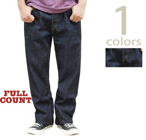�t���J�E���g�@FULLCOUNT�@1101SSW�@11.5oz. �X�g���[�g�W�[���Y�@[ Straight Denim (Super Smooth) ] [ One Wash ]�@�W�[�p���@�A���J�W�@�����Y