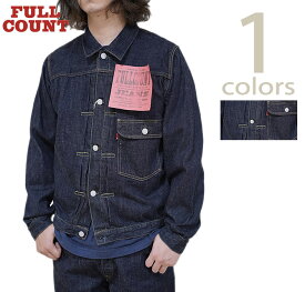 フルカウント　FULLCOUNT　2107SSW　 11.5oz. 1st Type デニムジャケット　[ Type 1 Denim Jacket (Super Smooth) ] [ ジージャン ] [ アメカジ ] [ メンズ ]