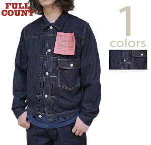 �t���J�E���g�@FULLCOUNT�@2107SSW�@ 11.5oz. 1st Type �f�j���W���P�b�g�@[ Type 1 Denim Jacket (Super Smooth) ] [ �W�[�W���� ] [ �A���J�W ] [ �����Y ]