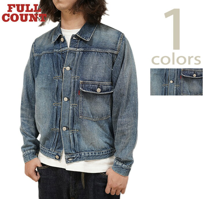 楽天市場】フルカウント FULLCOUNT 2978-2107SS [ Type 1 Denim Jacket 