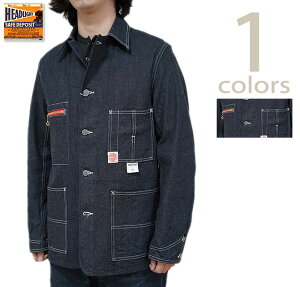 wbhCg@HEAD LIGHT@HD15711@11oz. BLUE DENIM WORK COAT@fjJo[I[ [ f ] [ Jo[I[ ] [ AJW ] [ Y ]