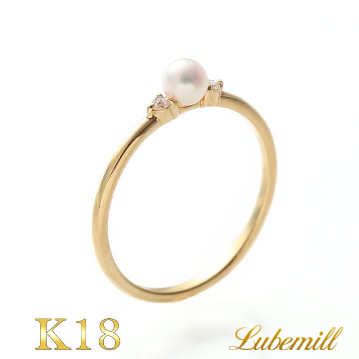 楽天市場 パール リング 指輪 K18 7号 一粒 パールリング カジュアル 18金 18k レディース おしゃれ シンプル 結婚式 イエローゴールド ピンキーリング 華奢 小さい 小粒 ダイヤ Lubemill ルベミール 楽天市場店 楽天市場 パール リング 指輪 K18 7号 一粒 パールリング カジュアル 18金 18k レディース おしゃれ シンプル 結婚式 イエローゴールド ピンキーリング 華奢 小さい 小粒 ダイヤ Lubemill ルベミール 楽天市場店