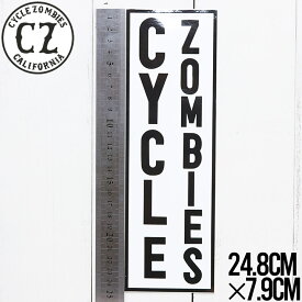 【送料無料】 Cycle Zombies サイクルゾンビーズ CZ BUMPER STICKER ステッカー CZ-BSTK-001AST #8