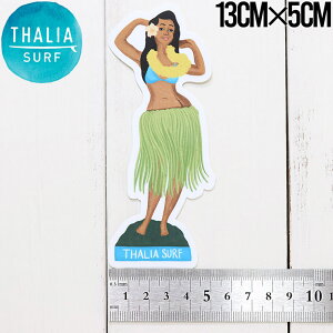 yNAXZ[z THALIA SURF ^AT[t HULA GIRL STICKER XebJ[