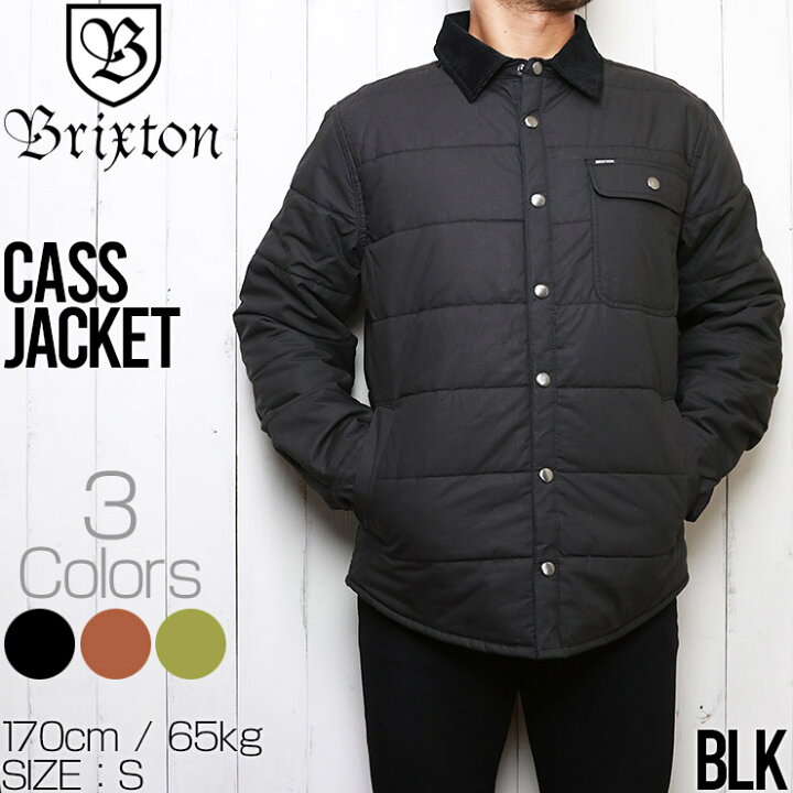 楽天市場】BRIXTON ブリクストン CASS JACKET キルティングジャケット 