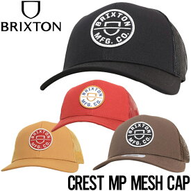 メッシュキャップ 帽子 BRIXTON ブリクストン CREST MP MESH CAP 10921