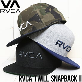 RVCA ルーカ RVCA TWILL SNAPBACK II スナップバックキャップ AVYHA00457