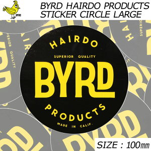 BYRD �o�[�h BYRD LOGO STICKER CIRCLE L �X�e�b�J�[