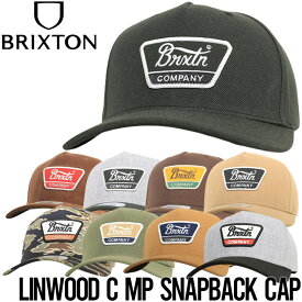 帽子 キャップ スナップバック BRIXTON ブリクストン LINWOOD C MP SNAPBACK CAP 10980