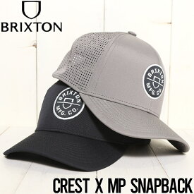スナップバックキャップ メッシュキャッップ 帽子 BRIXTON ブリクストン CREST X MP SNAPBACK CAP 10730