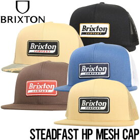 【クリアランスセール】 メッシュキャッップ 帽子 BRIXTON ブリクストン STEADFAST HP MESH CAP 11072