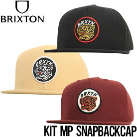 スナップバックキャップ 帽子 BRIXTON ブリクストン KIT MP SNAPBACK CAP 11066