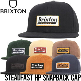 スナップバックキャップ 帽子 BRIXTON ブリクストン STEADFAST HP SNAPBACK CAP 10981 日本代理店正規品