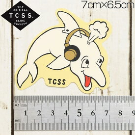 【送料無料】 TCSS ティーシーエスエス STICKER ステッカー The Critical Slide Society STICKV17