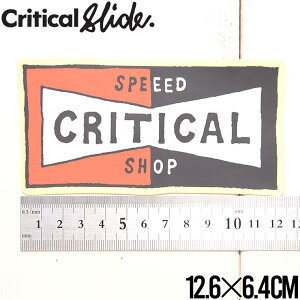 yNAXZ[z XebJ[ Critical Slide NeBJXCh TCSS eB[V[GXGX STICKER STICKV10 #1