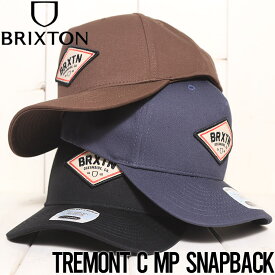 スナップバックキャップ 帽子 BRIXTON ブリクストン TREMONT C MP SNPK CAP 11431