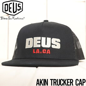 スナップバックキャップ メッシュキャップ Deus Ex Machina デウスエクスマキナ AKIN TRUCKER CAP DMP237775