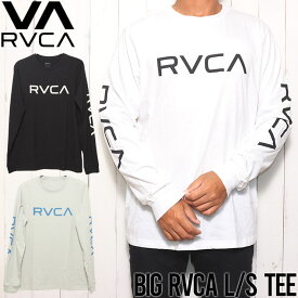 【送料無料】 ロングスリーブTEE ロンT RVCA ルーカ BIG RVCA L/S TEE M451URBI