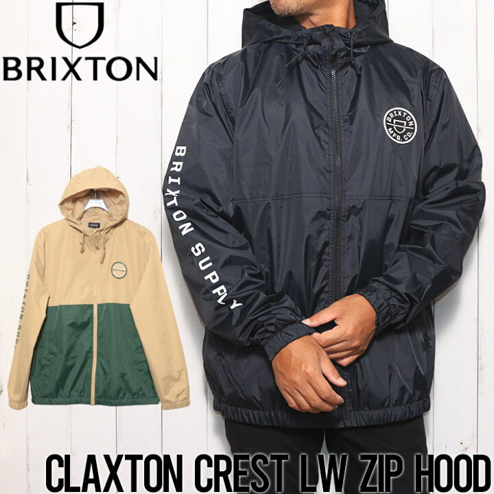 楽天市場】ナイロンジャケット BRIXTON ブリクストン CLAXTON CREST LW 