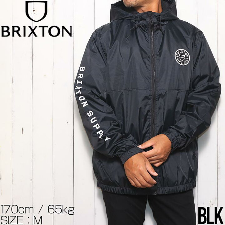 楽天市場】ナイロンジャケット BRIXTON ブリクストン CLAXTON CREST LW 