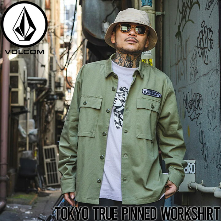 楽天市場】【クリアランスセール】 ワークシャツ ジャケット VOLCOM 