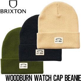 【クリアランスセール】 ニットキャップ カフビーニー BRIXTON ブリクストン WOODBURN WATCH CAP BEANIE 11508