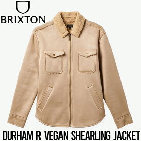 【送料無料】 ボアジャケット BRIXTON ブリクストン DURHAM RESERVE VEGAN SHEARLING JACKET 03420 日本代理店正規品