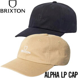 ストラップキャップ 帽子 BRIXTON ブリクストン ALPHA LP CAP 10731 日本代理店正規品
