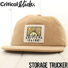 【送料無料】 スナップバックキャップ 帽子 Critical Slide クリティカルスライド TCSS ティーシーエスエス STORAGE TRUCKER CAP HW2366