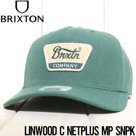 【送料無料】 スナップバックキャップ 帽子 BRIXTON ブリクストン LINWOOD C NETPLUS MP SNPK 10980 TKGSD 日本代理店正規品