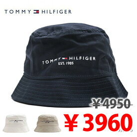 トミーヒルフィガー/TOMMY HILFIGER 69J5966 バケットハット ハット バケハ メンズ レディース キャップ HAT 帽子 ロゴ NAVY ユニセックス【ネコポス発送】