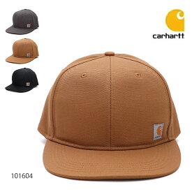 カーハート/carhartt 101604 カラー追加!!スナップバックキャップ カジュアル メンズ レディース ブラウン ブラック 帽子【あす楽】