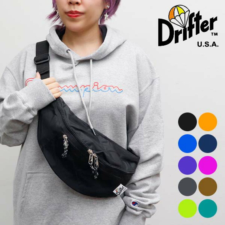 楽天市場】Drifter/ドリフター/WAIST PACK ボディバッグ ウエスト  