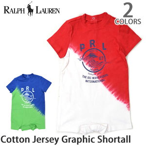 �|�� �����t���[����/POLO RALPH LAUREN Cotton Jersey Graphic Shortall 320690336 �R�b�g�� �V���[�g �I�[�� �J�o�[�I�[�� �����p�[�X �x�r�[ �|�j�[ �|�� �M�t�g �v���[���g �o�Y�j�� 6���� 9�����y�l�R�|�X
