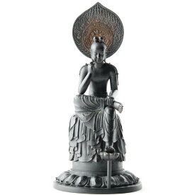 【即納！安心のメーカー直営、直送】 TanaCOCORO[掌]『菩薩半跏像』（イスム TanaCOCORO 仏像 小さい フィギュア 仏像アート 東洋美術 インテリア 置物 レプリカ リアル アジアン雑貨 ポリストーン たなこころ 菩薩半跏 奈良 国宝 飛鳥 優美）