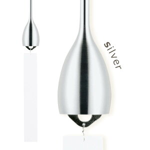 【化粧箱入り】 能作 『風鈴-スリム』(ゴールド・シルバー)(能作 高岡 鋳物 錫 日本製 高品質 贈答品 化粧箱入り 風鈴 スリム シンプル ゴールド シルバー 日本製 ギフト プレゼント お祝