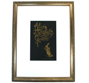 [Out of Print] Alice 150th Anniversary Poster (Framed-5) svc̍̃AX |X^[