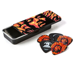 [Jim Dunlop] Jimi Hendrix Pick Tin (Voodoo Fire) (JHPT14H) - W~EwhbNX M^[ sbN P[X Zbg