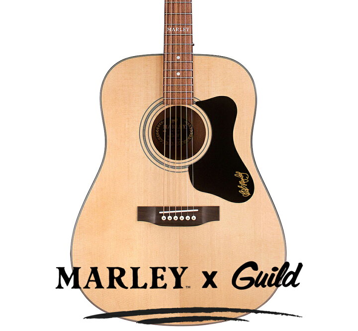楽天市場】[GUILD] A-20 Marley - ボブ・マーリー アコースティック 