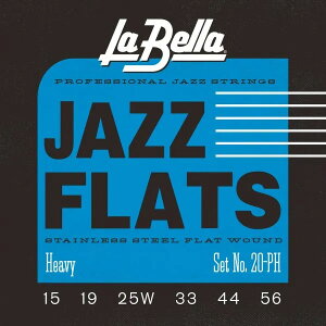 [La Bella] 20PH Jazz Flats - Heavy 15-56 - �� �x�� �W���Y �M�^�[��