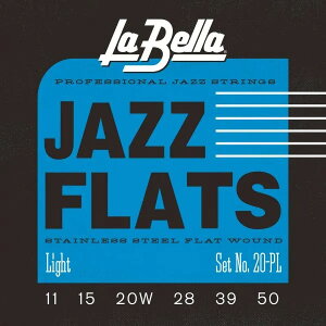 [La Bella] 20PL Jazz Flats - Light 11-50 - �� �x�� �W���Y �M�^�[��