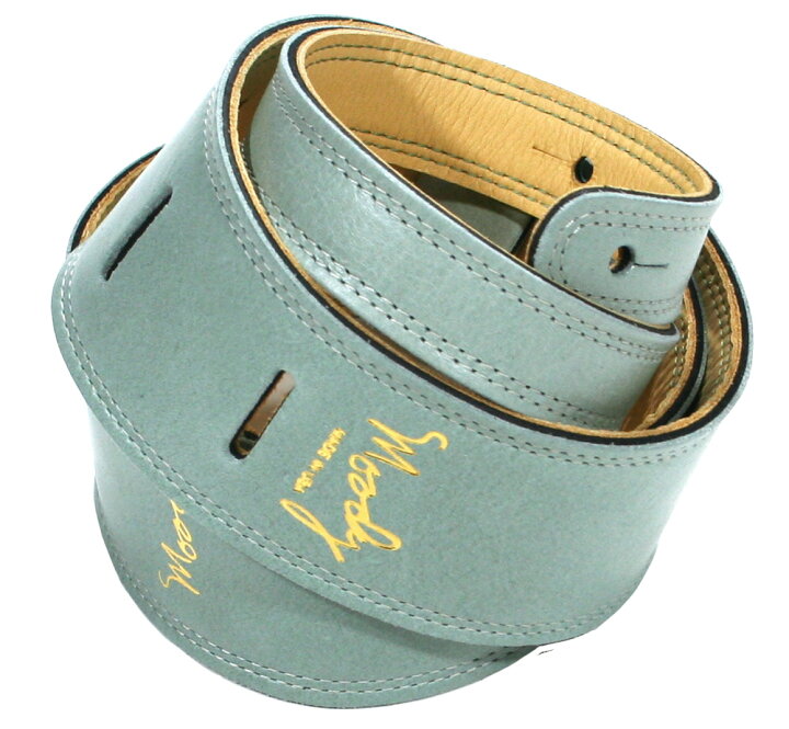 楽天市場】[Moody Leather] Leather Backed Guitar Strap [Standard 